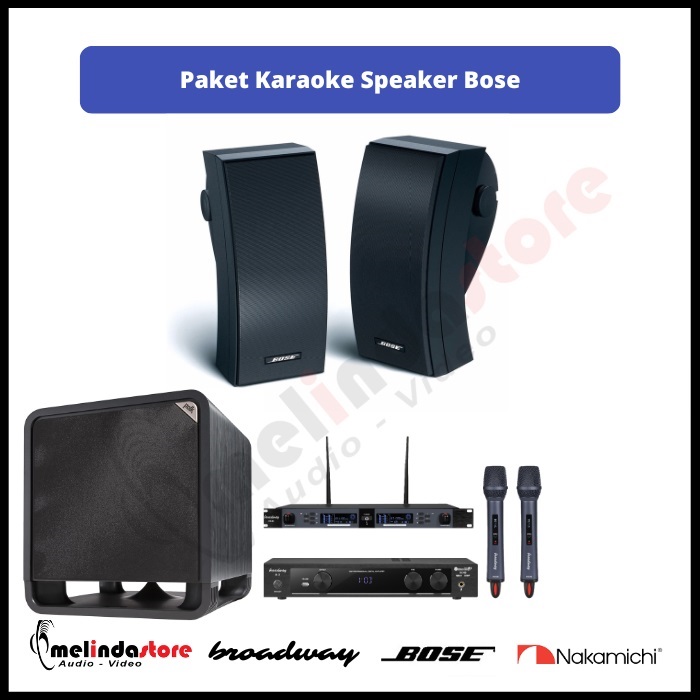 Paket Karaoke Speaker Bose 251 - No Touch Dan Player